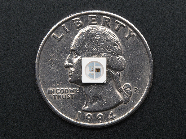 디바이스마트,LED/LCD > SMD LED(칩타입) > 5050사이즈 SMD LED,Adafruit,WS2812B 5050 RGB LED with Integrated Driver Chip - 10 Pack [ada-1655],5050 (5mm x 5mm) RGB LED / 5VDC / B revision of the WS2812 LED chips with 4 pins