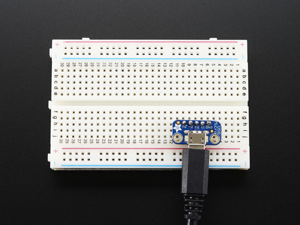 디바이스마트,MCU보드/전자키트 > 통신/네트워크 > USB관련,Adafruit,USB Micro-B Breakout Board [ada-1833],USB Micro-B connector Breakout Board / 10mm x 20mm x 4mm
