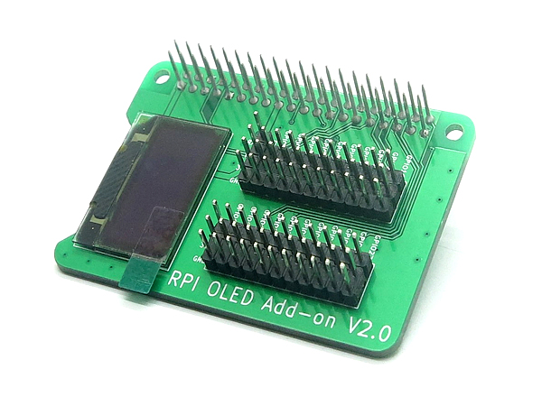 Raspberry Pi OLED Add-on V2.0 [IM150627004]