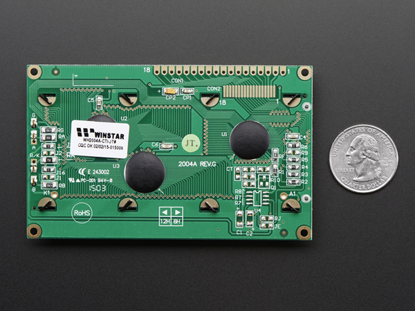 디바이스마트,LED/LCD > LCD 캐릭터/그래픽 > 캐릭터 LCD,Adafruit,RGB backlight negative LCD 20x4 + extras - RGB on black [ada-498],full color RGB characters + dark background / 5V logic / ~40mA per LED