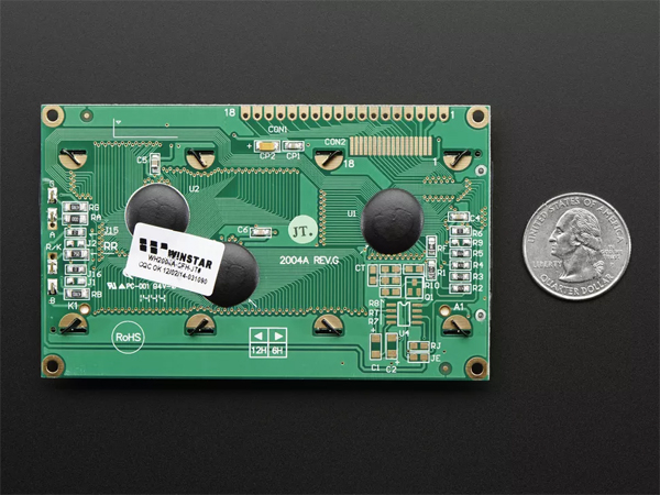 디바이스마트,LED/LCD > LCD 캐릭터/그래픽 > 캐릭터 LCD,Adafruit,RGB backlight positive LCD 20x4 + extras - black on RGB [ada-499],black characters + full color RGB background / 5V logic / ~40mA per LED