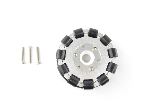 127mm Double Alumium Omni Wheel w/bearing rollers [NX-14073]