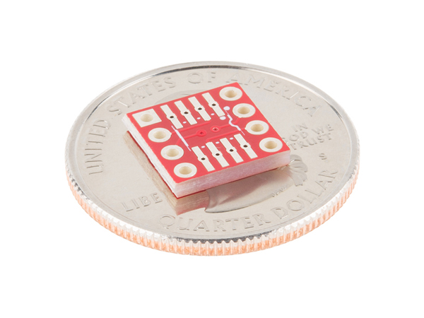 디바이스마트,커넥터/PCB > PCB기판/관련상품 > 특수기판 > DIP-ADAPTER,SparkFun,SparkFun SOIC to DIP Adapter - 8-Pin [BOB-13655],SOIC 패키지를 DIP footprint로 적용가능한 The SparkFun 8핀SOIC to DIP 아답터입니다.