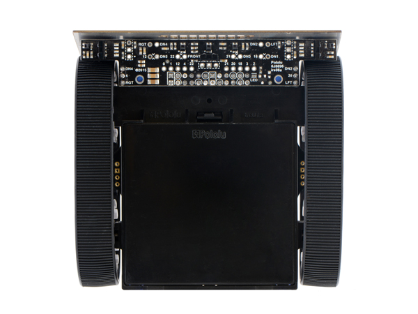 디바이스마트,MCU보드/전자키트 > 교육용키트/로봇 > 교육용로봇/자동차,Pololu,Zumo 32U4 Robot (Assembled with 100:1 HP Motors) #3127,아두이노 호환(ATmega32U4 MCU 기반), 작은 사이즈(10cm x 10cm)의 다목적 로봇입니다. KIT제품과는 다르게 2개의 100:1 HP Micro 기어모터가 포함되어 있으며 조립이 되어있는 제품입니다.