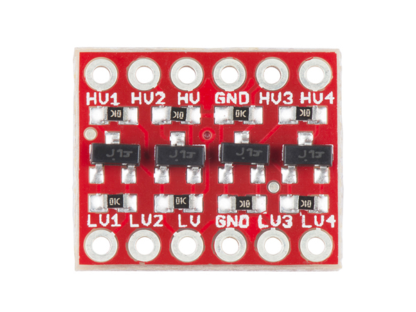 디바이스마트,오픈소스/코딩교육 > 아두이노 > 아두이노 호환쉴드,SparkFun,SparkFun Logic Level Converter - Bi-Directional [BOB-12009],라즈베리파이나 아두이노 등 3.3V를 사용하는 보드를 5V를 사용하는 제품들과 호환해줍니다.