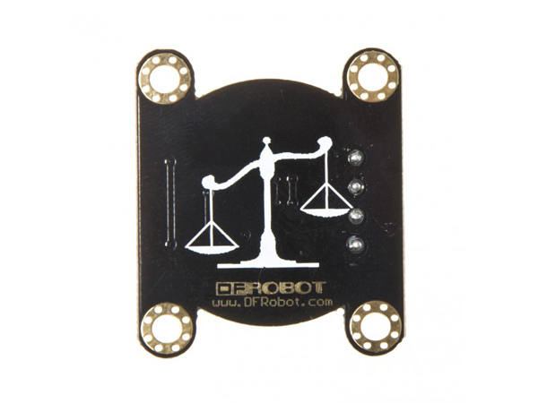 디바이스마트,MCU보드/전자키트 > 센서모듈 > 기압/무게/로드셀/Flex > 로드셀/무게/압력센서,DFROBOT,무게 센서 모듈 (Weight Sensor Module) [SEN0160],● 입력 인터페이스는 Arduino I / O 포트와 호환 가능합니다. /  ● Range:1kg /  ● Output: Analog output  /  ● Size: 33mm*38mm