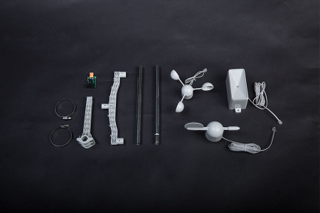 Weather Station (with 풍속계 / 풍향계 / Rain Bucket) [SEN0186]