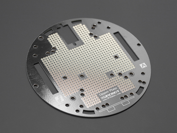 디바이스마트,기계/제어/로봇/모터 > 전문분야 로봇 > 모바일 플랫폼,DFROBOT,미니큐 Upper Deck [DFR0310],2WD MiniQ Robot Chassis 을 위한 미니큐 Upper Deck / 9g micro servo 와 URM ultrasonic mounting bracket 함께 호환됩니다. / ＊Compatible with Romeo V1.1 & Romeo V2  /＊ Size: 12.2 x 12.2 cm / ＊ PCB Surface: immersion gold