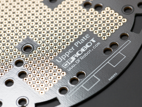 디바이스마트,기계/제어/로봇/모터 > 전문분야 로봇 > 모바일 플랫폼,DFROBOT,미니큐 Upper Deck [DFR0310],2WD MiniQ Robot Chassis 을 위한 미니큐 Upper Deck / 9g micro servo 와 URM ultrasonic mounting bracket 함께 호환됩니다. / ＊Compatible with Romeo V1.1 & Romeo V2  /＊ Size: 12.2 x 12.2 cm / ＊ PCB Surface: immersion gold