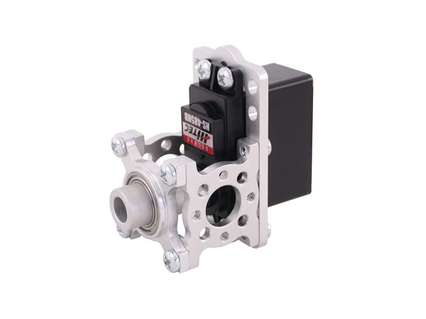 디바이스마트,기계/제어/로봇/모터 > 공작기계 및 기계부품 > 기어 > 브라켓,servocity,Standard Hitec ServoBlock Kit - Plain Shaft (637114),하이텍 서보모터용 브라켓