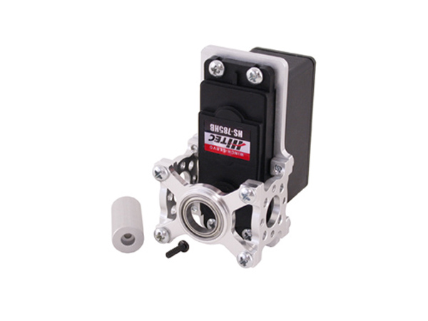 디바이스마트,기계/제어/로봇/모터 > 공작기계 및 기계부품 > 기어 > 브라켓,servocity,Quarter Scale Hitec ServoBlock - Plain Shaft (637120),하이텍 서보모터용 브라켓