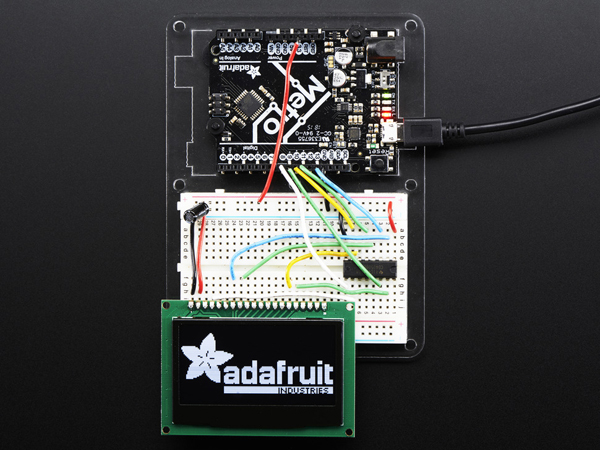 디바이스마트,MCU보드/전자키트 > 디스플레이 > LCD/OLED,Adafruit,Monochrome 2.42' 128x64 OLED Graphic Display Module Kit  [ada-2719],2.42인치의 직사각형 디스플레이입니다. 128x64 개별적인 OLED 픽셀로 구성되어있습니다. 8비트 모드에서 SPI나 I2C 모드로 바꿀수 있습니다.
