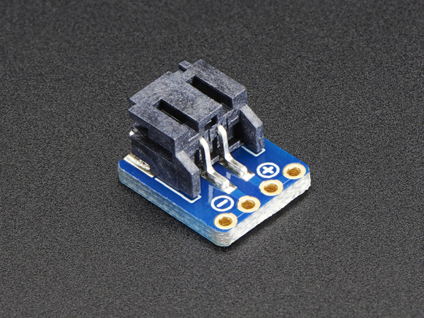 JST-PH 2-Pin SMT Right Angle Breakout Board  [ada-1862]
