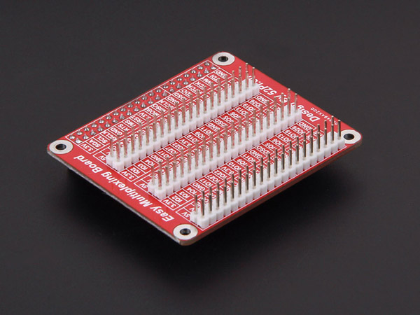 디바이스마트,오픈소스/코딩교육 > 라즈베리파이 > 라즈베리파이 확장보드/HAT,Seeedstudio,라즈베리파이 PiGPIO Triple Expand Board [114990168],The Raspberry Pi GPIO Triple Expand Board converts the single GPIO header on the Raspberry Pi B+/A+ into three