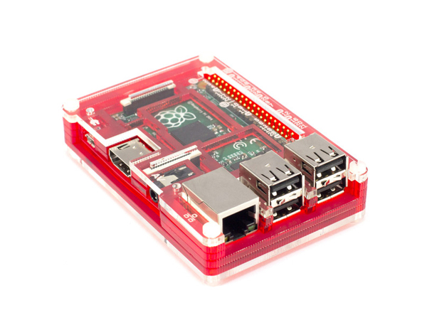 라즈베리파이 모델 B+ Pibow Coupe Enclosure [114110004]