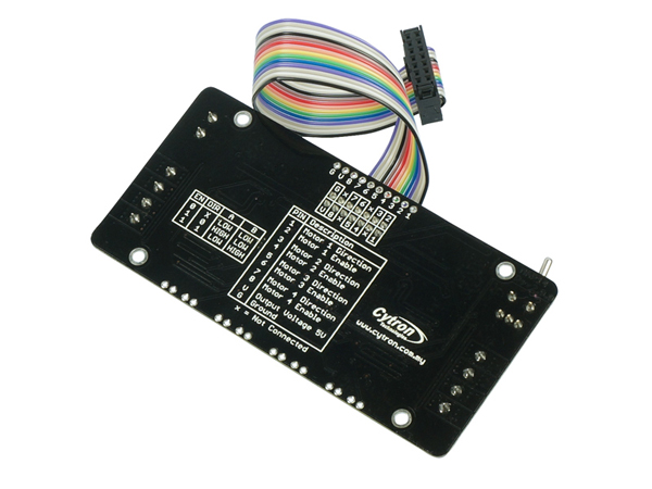 디바이스마트,MCU보드/전자키트 > 버튼/스위치/제어/RTC > 모터/모터컨트롤,Cytron,1.5Amp 7V-25V DC Motor Driver (4 Channels) [FD04A],brushed DC motor 4개 양방향 제어 / 모터 전압 7V~25V / 최대 전류 2.5A(피크), 1.5A(연속) / 3.3V, 5V logic level 입력 가능 / Arduino, Raspberry Pi, PLC 호환