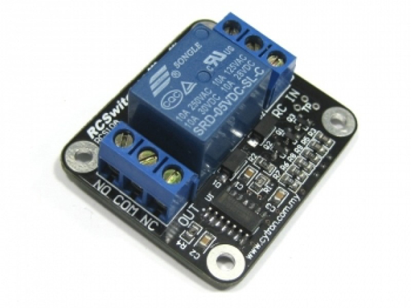 RCSwitch10 - RC controlled Relay Switch [RCS10A]
