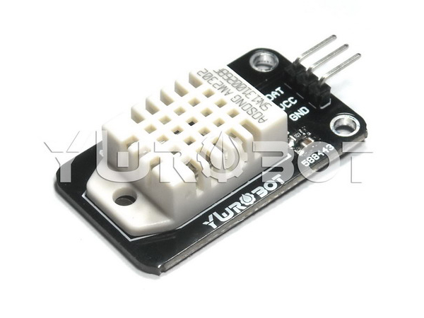 디바이스마트,MCU보드/전자키트 > 센서모듈 > 온도/습도 > 온습도겸용,YwRobot,AM2302 (DHT22) 고정밀 온습도 센서 모듈 [SEN030005],Voltage: 5V Port: digital two-way single bus Temperature range: -40-80 ℃ ± 0.5 ℃ Humidity range: 20-90% RH ± 2% RH Platform: Arduino, MCU