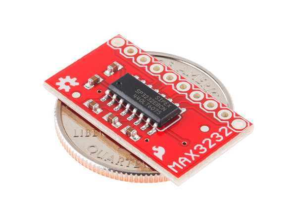 디바이스마트,MCU보드/전자키트 > 통신/네트워크 > RF/LoRa,SparkFun,SparkFun Transceiver Breakout - MAX3232 [BOB-11189],3V 와 5V 로직에서 사용가능한 RS232 컨버터 IC입니다.