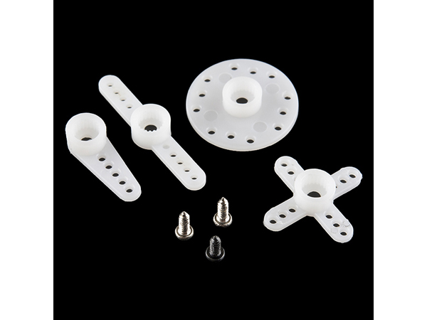 디바이스마트,기계/제어/로봇/모터 > 모터류 > 서보모터 > 아날로그 서보모터,SparkFun,Servo - Generic (Sub-Micro Size) [ROB-09065],작은 사이즈의 서보모터로 회전반경은 약 160도정도입니다. 기존 3핀 커넥터방식인 GND, VCC, SIG를 이용합니다