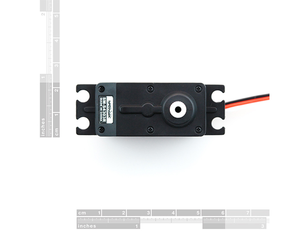디바이스마트,기계/제어/로봇/모터 > 모터류 > 서보모터 > 아날로그 서보모터,SparkFun,Servo - Generic High Torque Full Rotation (Standard Size) [ROB-09347],6V의 입력전압 / 0.14 sec/ 60도 속도 / 최대토크 30.6 oz-in