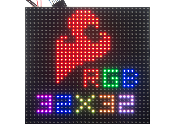 디바이스마트,LED/LCD > FND/도트매트릭스 > 도트매트릭스 > 기타 도트매트릭스,SparkFun,RGB LED Panel - 32x32 [COM-14646],배열 : 32x32 / 전압 : 3.3-5V / 픽셀 : 1024 / 색상 : RGB / 아두이노 호환