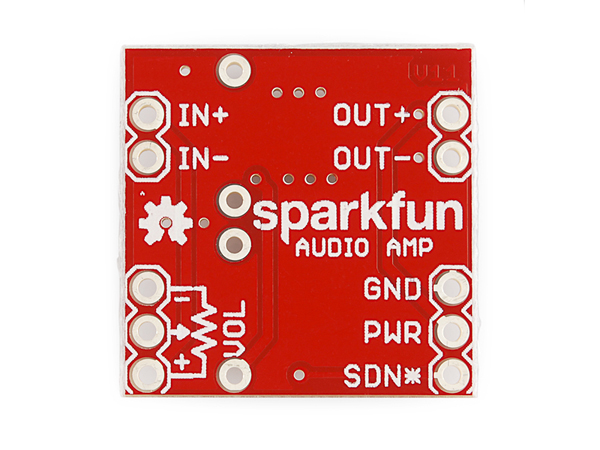 디바이스마트,MCU보드/전자키트 > 음악/앰프/녹음 > 앰프/증폭,SparkFun,SparkFun Mono Audio Amp Breakout - TPA2005D1 [BOB-11044],8옴 스피커를 1.4와트까지 동작할 수 있는 오디오 앰프입니다.