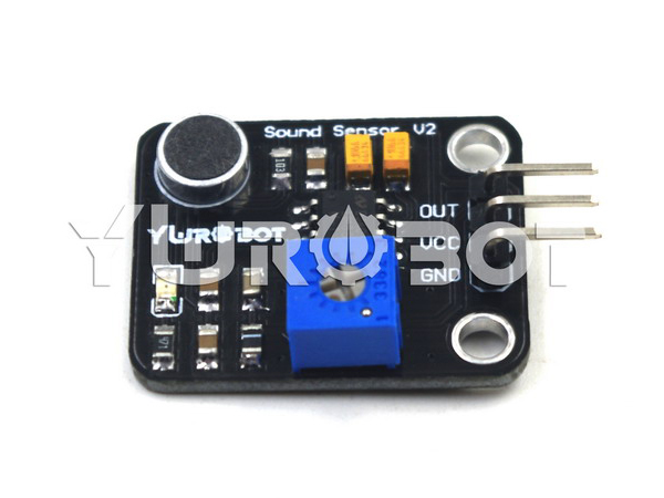 디바이스마트,MCU보드/전자키트 > 센서모듈 > 소리/음성센서,YwRobot,아두이노 고감도 사운드 센서 모듈 [SEN050302],Voltage: 5V, Port: Analog Voltage, Sensing range: about 2 meters outsiders clapping, Chip: LM386, Platform: Arduino