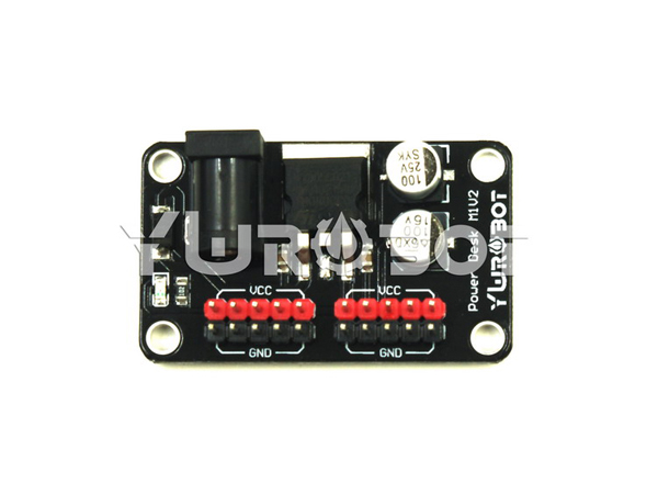 디바이스마트,오픈소스/코딩교육 > 아두이노 > 아두이노 전원관련모듈,YwRobot,5V 전원 공급 모듈 [PWR030002],Chip: 7805, Input voltage: 6.5-20V, Output voltage: 5V two groups of five ports