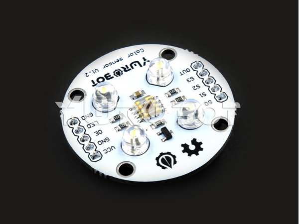 디바이스마트,MCU보드/전자키트 > 센서모듈 > 빛/조도/컬러/UV > 컬러/UV센서,YwRobot,TCS3200 아두이노 컬러 센서 모듈 [SEN060137],All IO all leads, controllable LED lights The program can be read by the RGB color values Suitable for the detection of static objects color