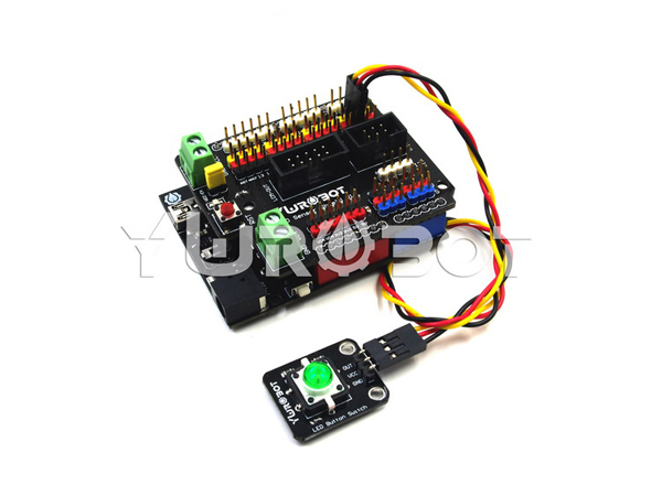 디바이스마트,오픈소스/코딩교육 > 아두이노 > 아두이노 LED/LCD모듈,YwRobot,아두이노 LED 푸쉬버튼 스위치 모듈 5컬러 세트 [ELB050668],Voltage: 5V