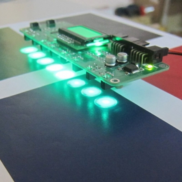 디바이스마트,MCU보드/전자키트 > 센서모듈 > 라이다/거리/초음파/라인 > 적외선(IR)/라인센서,Cytron,Advanced Auto-Calibrating Line Sensor [LSA08],LSA08 라인 트레이싱 센서로 8개의 센서로 구성되어 있으며, 임베디드 시스템이나 로봇에서 라인을 추적하기 위해 사용되는 제품입니다. 빨,초,파,흰,검,회 등의 표면에서 동작이 가능하며 여러 밝기에서도 동작이 가능합니다.