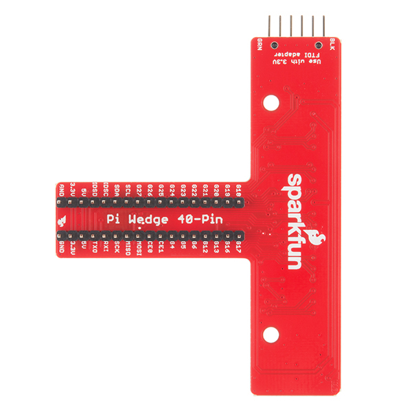 디바이스마트,오픈소스/코딩교육 > 라즈베리파이 > 라즈베리파이 확장보드/HAT,SparkFun,SparkFun Pi Wedge (Preassembled) [BOB-13717],미리 조립된 쐐기모양의 확장보드로 40핀 GPIO와 라즈베리파이를 장착할 수 있게 만들어 줍니다.