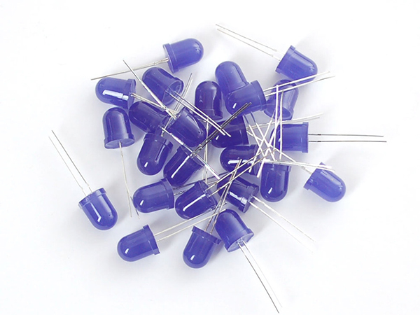 디바이스마트,LED/LCD > 일반 LED부품 > 원형라운드 LED > 10파이 이상 원형라운드 LED,Adafruit,Diffused Blue 10mm LED (25 pack) [ada-847],사이즈 : 10파이 , 10mm / 전압 : 3.2~3.6V / 전류 : 20mA / 전력 : 80mW / 색상 : 블루(Blue)