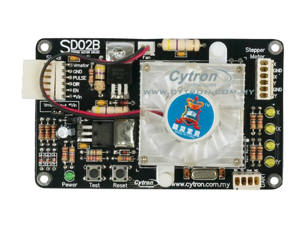 Enhanced 2A Stepper Motor Driver [SD02B]