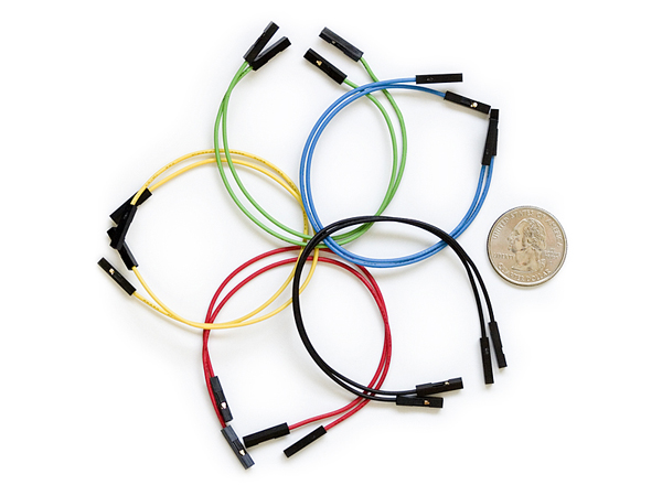 Jumper Wires Premium 6inch Mixed Pack of 100 [PRT-09194]