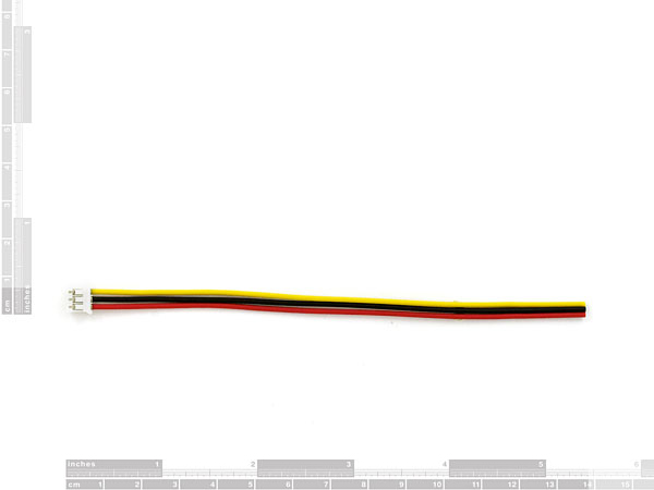 디바이스마트,커넥터/PCB > 직사각형 커넥터 > JST 커넥터,SparkFun,Infrared Sensor Jumper Wire - 3-Pin JST [SEN-08733],3핀 JST 커넥터입니다. 와이어 길이는 10cm입니다.