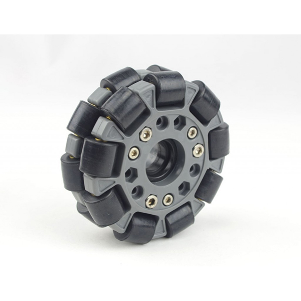 100mm Double Plastic Omni Wheel w/bearing rollers [NX-14041]