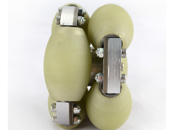 디바이스마트,기계/제어/로봇/모터 > 로봇부품 > 바퀴/휠 > 옴니 휠,NEXUS Robot,100MM ALUMINUM OMNI WHEEL WITH PU ROLLER [NX-14182],100mm 더블 알루미늄 Omni-directional 휠