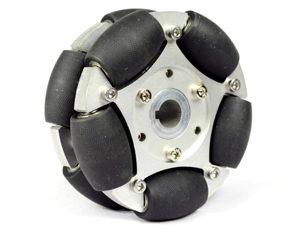 디바이스마트,기계/제어/로봇/모터 > 로봇부품 > 바퀴/휠 > 옴니 휠,NEXUS Robot,127MM HEAVY DUTY ALUMINUM OMNI WHEEL/BEARING ROLLERS(WITH KEYWAY) [NX-14153],127mm Omni-directional 휠