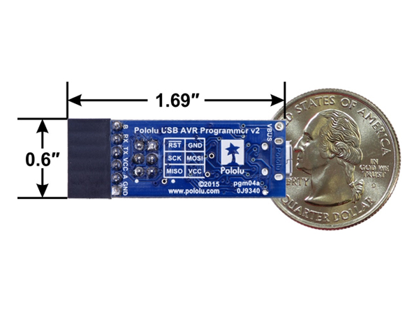 디바이스마트,MCU보드/전자키트 > 개발용 장비 > AVR용 개발장비 > ISP,Pololu,Pololu USB AVR Programmer v2.1 #3172,가상 시리얼 포트에서 STK500을 에뮬레이트 할 수있습니다. 3.3V, 5V 디바이스에서 작동 가능하며 TTL-level 시리얼 포트를 지원합니다.
