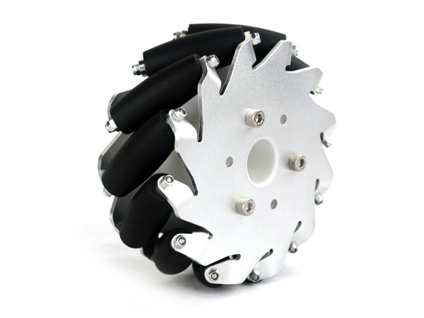 A set of 127mm Aluminium Mecanum wheels (4 pieces)/Basic Rollers [NX-14198]