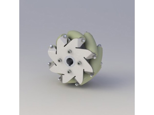 디바이스마트,기계/제어/로봇/모터 > 로봇부품 > 바퀴/휠 > 메카넘 휠,NEXUS Robot,A SET OF 127MM STAINLESS STEEL MECANUM WHEEL WITH PU ROLLER [NX-14190],127mm 스테인레스 스틸 메카넘 휠입니다. 각각의 휠은 8개의 롤러로 구성되어 있습니다.