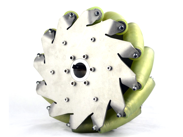 A SET OF 10INCH(254MM) MECANUM WHEEL WITH PU ROLLER(LOAD CACIPITY 500KG) [NX-14197]