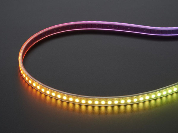 디바이스마트,LED/LCD > LED 인테리어조명 > LED 스트립,Adafruit,Adafruit Mini Skinny NeoPixel Digital RGB LED Strip - 144 LED/m - 1m WHITE [ada-2969],144 digitally-addressable 미니 픽셀 LED 1M입니다. 7.5mm의 폭으로 매우 얇은 크기를 자랑합니다.