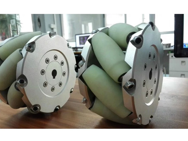 디바이스마트,기계/제어/로봇/모터 > 로봇부품 > 바퀴/휠 > 메카넘 휠,NEXUS Robot,A SET OF 6INCH(152MM) HEAVYDUTY INDUSTRIAL MECANUM WHEEL [NX-NM152A],무게 2.6kg/pcs, 적재용량 500kg/set의 152mm 옴니 휠입니다.