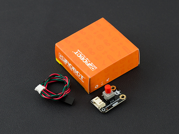 디바이스마트,오픈소스/코딩교육 > 아두이노 > 아두이노 스위치/릴레이모듈,DFROBOT,자동 잠금 스위치 모듈 (Self-Locking Switch) [DFR0423],본 제품은 자동 잠금 스위치 입니다. 보드는 도금 처리 되었으며, 아두이노 확장 쉴드와 쉽게 연결이 가능한 제품입니다.