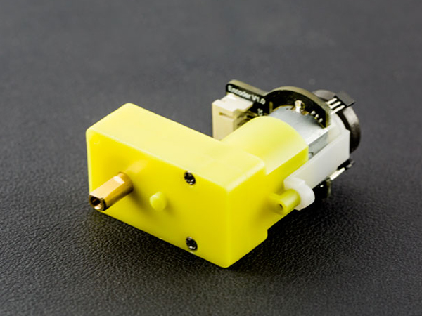 디바이스마트,기계/제어/로봇/모터 > 모터류 > DC모터 > 엔코더모터,DFROBOT,TT Geared Motor with Encoder (6V 160RPM 120:1 L Shape) [FIT0458],엔코더모터 / 소형DC모터 / 6V 160RPM 120:1의 L형 마이크로 DC 기어 인코더모터 입니다.