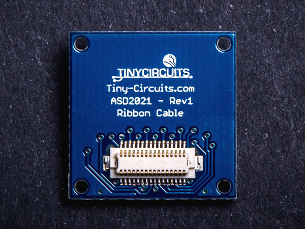 디바이스마트,오픈소스/코딩교육 > 파이썬/IoT 개발 보드 > TINYDUINO,TinyCircuits,RIBBON CABLE EXTENDER TINYSHIELD [ASD2021-2-6],2개의 플랫 플렉스 리본 케이블 보드입니다. 타이니 스크린이나 다른 종류의 타이니 쉴드를 연결가능합니다.