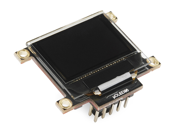 Serial Miniature OLED Module - 0.96' (uOLED-96-G2 GFX)  [LCD-11315]
